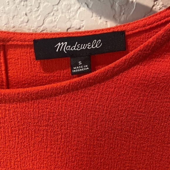 Madewell Flutter Sleeve Blouse - Picture 2 of 7